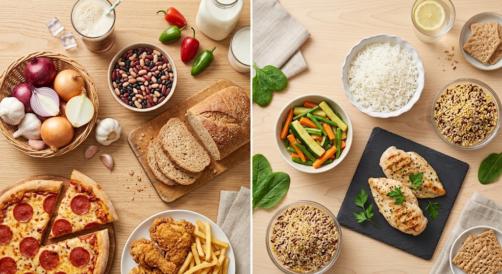 IBS Symptoms After Eating: Causes, Triggers & Relief illustration