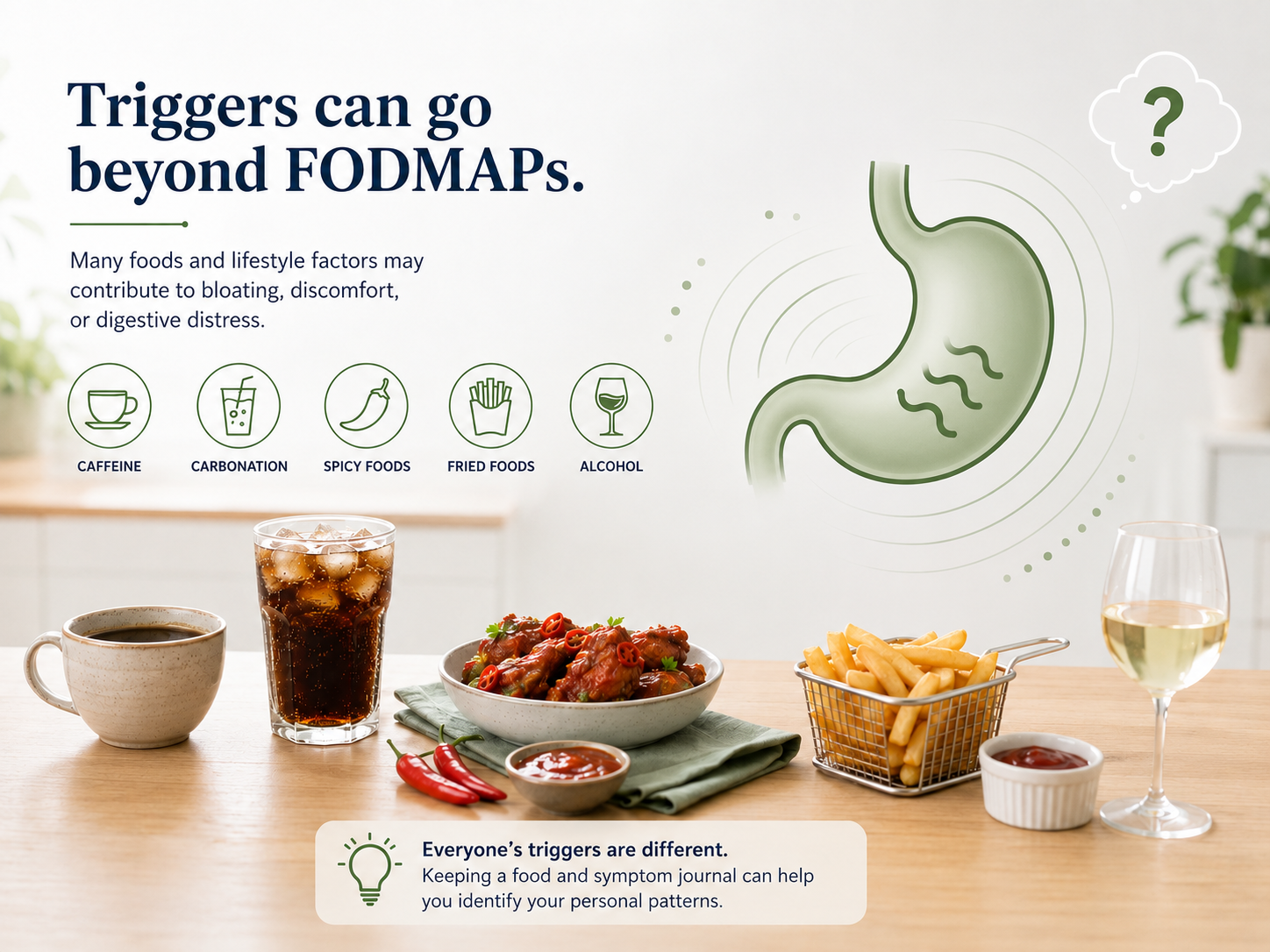 Still Bloated on a Low-FODMAP Diet? 9 Reasons It May Not Be Working illustration